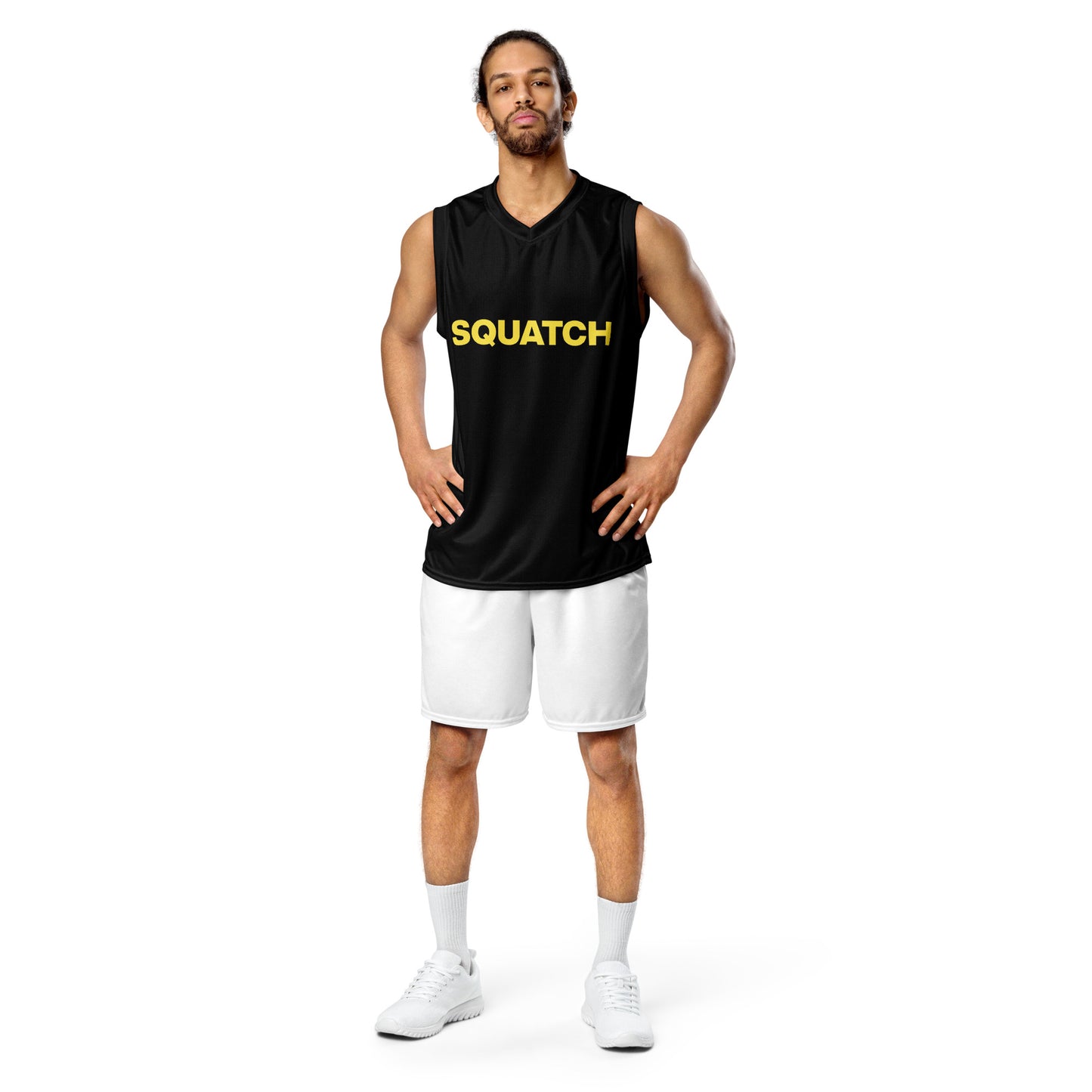 Recycled SQUATCH basketball jersey