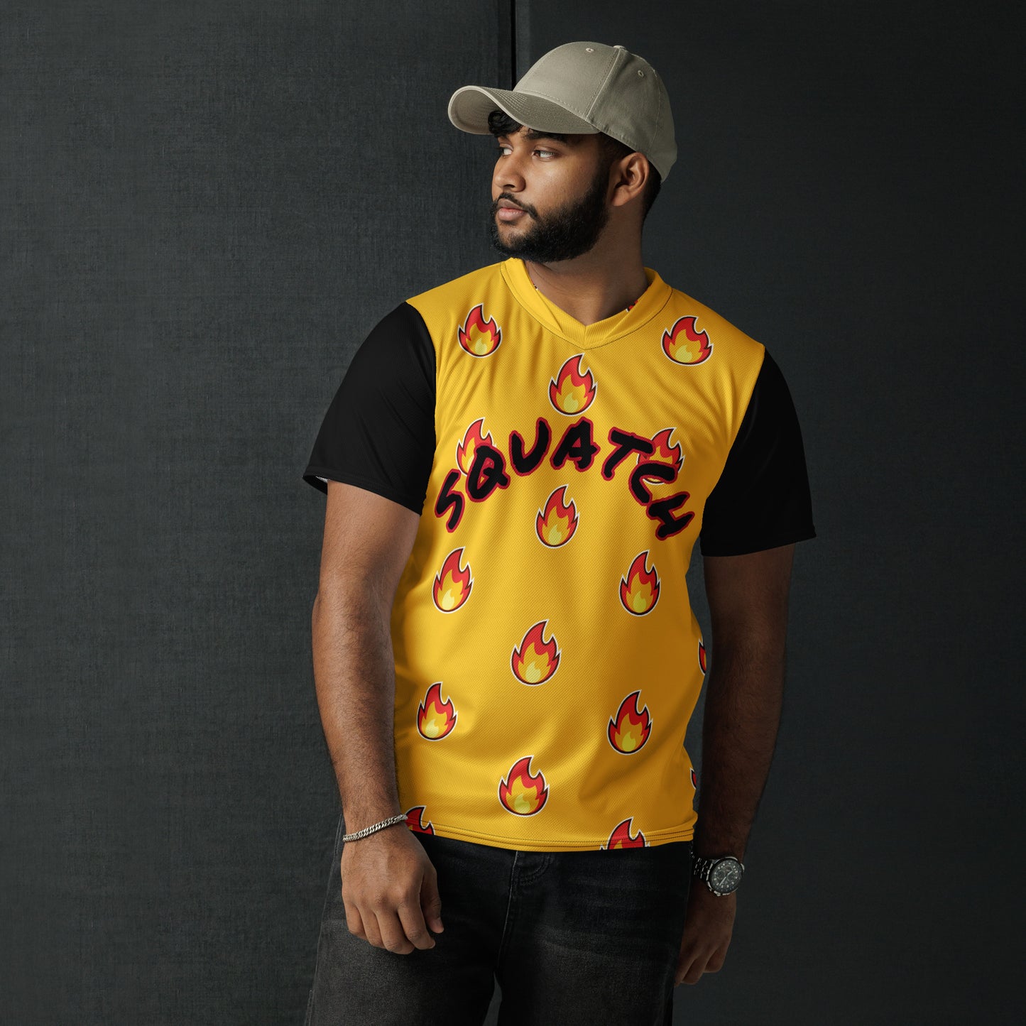Recycled Fire SQUATCH sports jersey