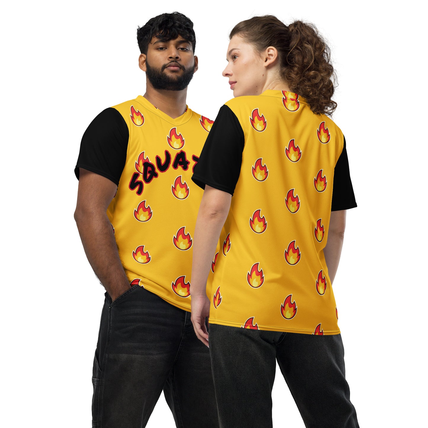 Recycled Fire SQUATCH sports jersey