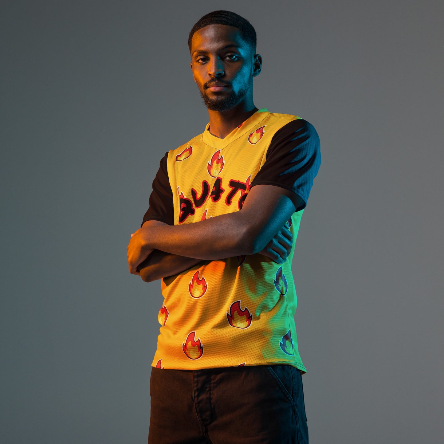 Recycled Fire SQUATCH sports jersey