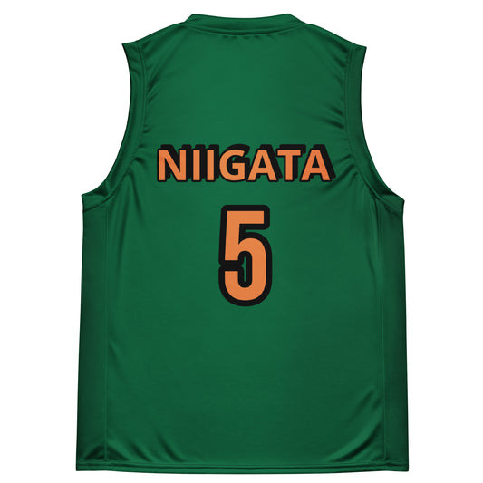 Recycled SQUATCH basketball jersey