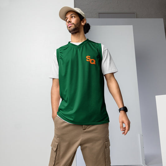 Recycled SQUATCH basketball jersey