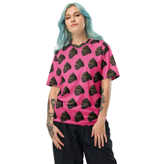 Recycled unisex SQUATCH face jersey