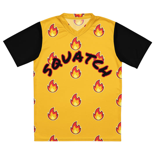 Recycled Fire SQUATCH sports jersey