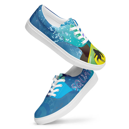 Men’s SQUATCH canvas shoes(NEW)!